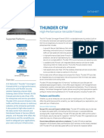 Thunder CFW High Performance Versatile Firewall