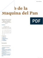 El Club de La Máquina Del Pan RECETAS