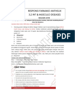 Responsi Farmako Integumen Dan Muskuloskeletal PDF