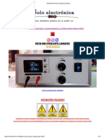 Switch Mode Power Supply Laboratory