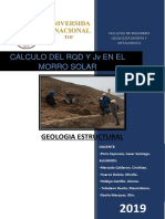 3er Informe de Geologia Estructural