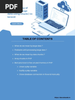 Simplified Way of Processing Large Data Using Chunk in Laravel