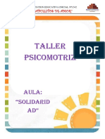 Taller Psicomotriz 2019 