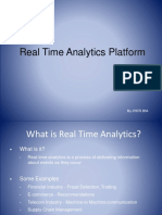 Real Time Analytics