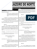 Nomeações e exonerações de cargos na Prefeitura de Juazeiro do Norte