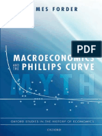 Macroecomics and The Phillips Curve - Desconocido