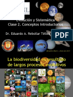 3 Evolución y Sistemática Clase 2 Sem ENERO JUNIO 2015 PDF
