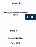 Odontologia Legal - 1862 Johann Casper Traite Pratique Tomo2