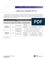 Tc. Deposito de Cts