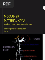 2019 - Modul 2B - Mutu Dan Tegangan Ijin Kayu