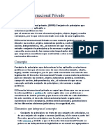 Derecho Internacional Privado: Determinación de la Ley Aplicable