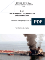 D-12 Osposobljenost Za Upravljanje Gašenjem Požara - Laštre PDF