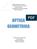 Optica Geometrica