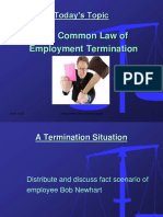 Module 8 PPT - The Common Law of Termination (PT I)
