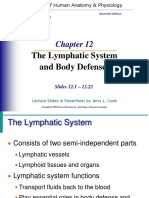 (Anatomy) Chapter 12 - Lymphatic System