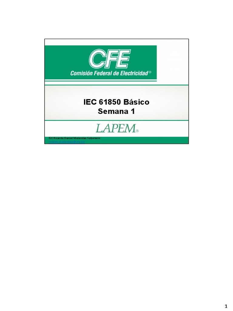 Curso IEC 61850 | PDF | Protocolos de internet | Red de computadoras