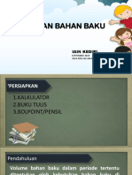 Bab 3 Anggaran Bahan Baku