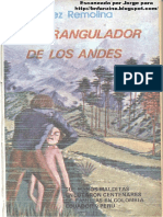 El Estrangulador de Los Andes Jairo Gómez Remolina (1981)