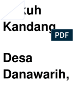 Desa Danawarih Banner Kurban