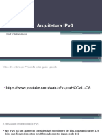 Arquitetura IPv6: estrutura de endereços e autoconfiguração