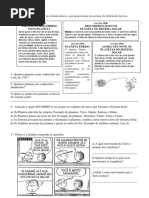 Prova de Ciências - 6 Ano - 4 Bim - 2017