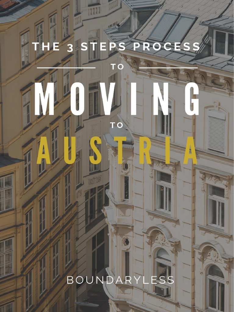 How To Move To Austria PDF Travel Visa Austria
