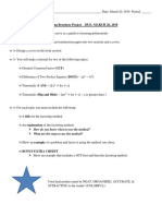 Project - 1 Brochure Factoring Polynomials