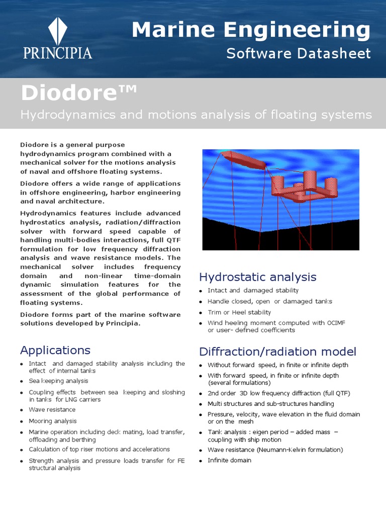 4 Diodore Presentation | PDF | Naval Architecture | Mechanics