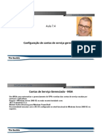 Configuracao de Contas de Servico Gerenciado