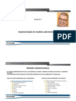 Implementacao de Modelos Administrativos