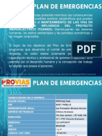 Presentación Plan de Emergencias