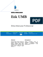 Modul Etik UMB TM9