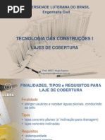 Tecnologia das Construções I - 5 - Lajes Modadas e Premoldadas