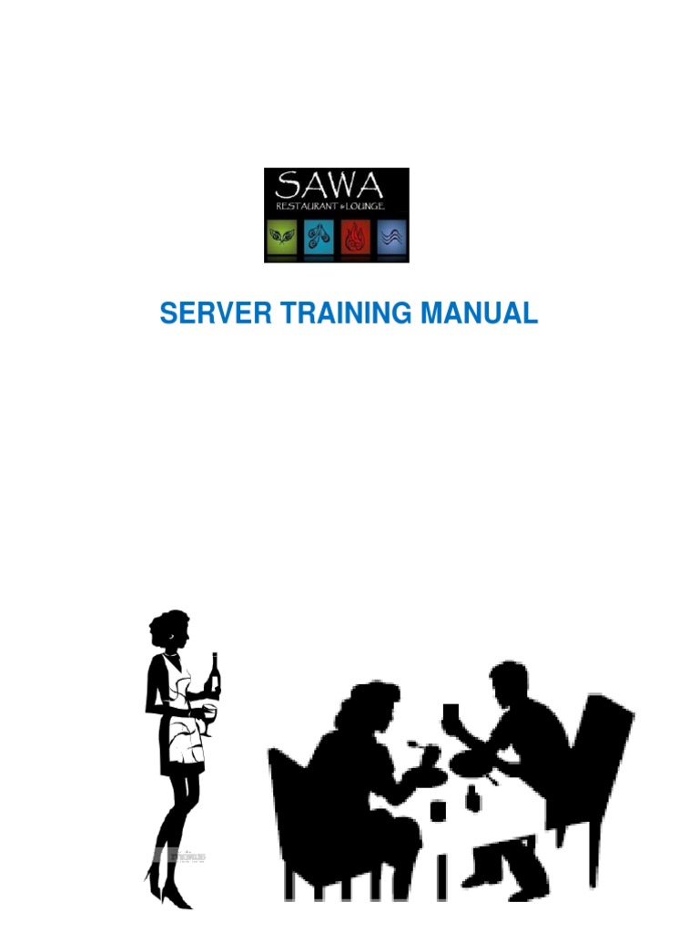 SAWA Server Training Guide | PDF | Waiting Staff | Restaurants