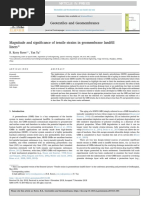 Magnitude and Significance of Tensile Strains in Geomembrane Landfill Liners - Rowe2019 PDF