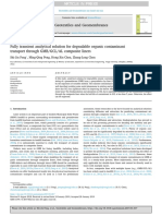 Fully Transient Analytical Solution For Degradable Organic Contaminant Transport Through GMB - gcl.AL Composite Liners - Feng2019