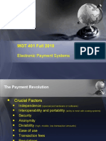 Electronic Payment Systems