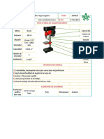 Fichas Tecnicas