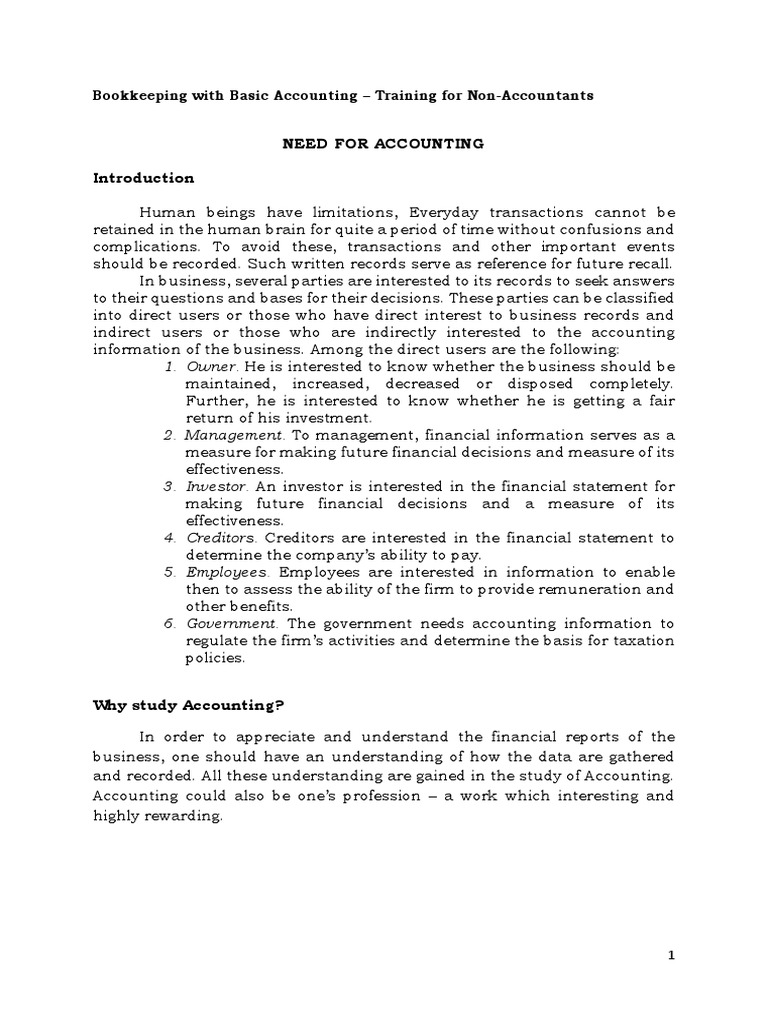 Module For Accounting | PDF | Debits And Credits | Expense