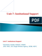 Institutional Support 