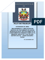 Plan de Trabajo