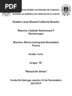 Manual de Dietas