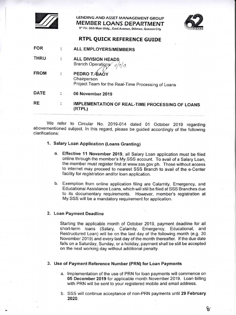 Online Salary Loan Application Guide | PDF | Government Information ...