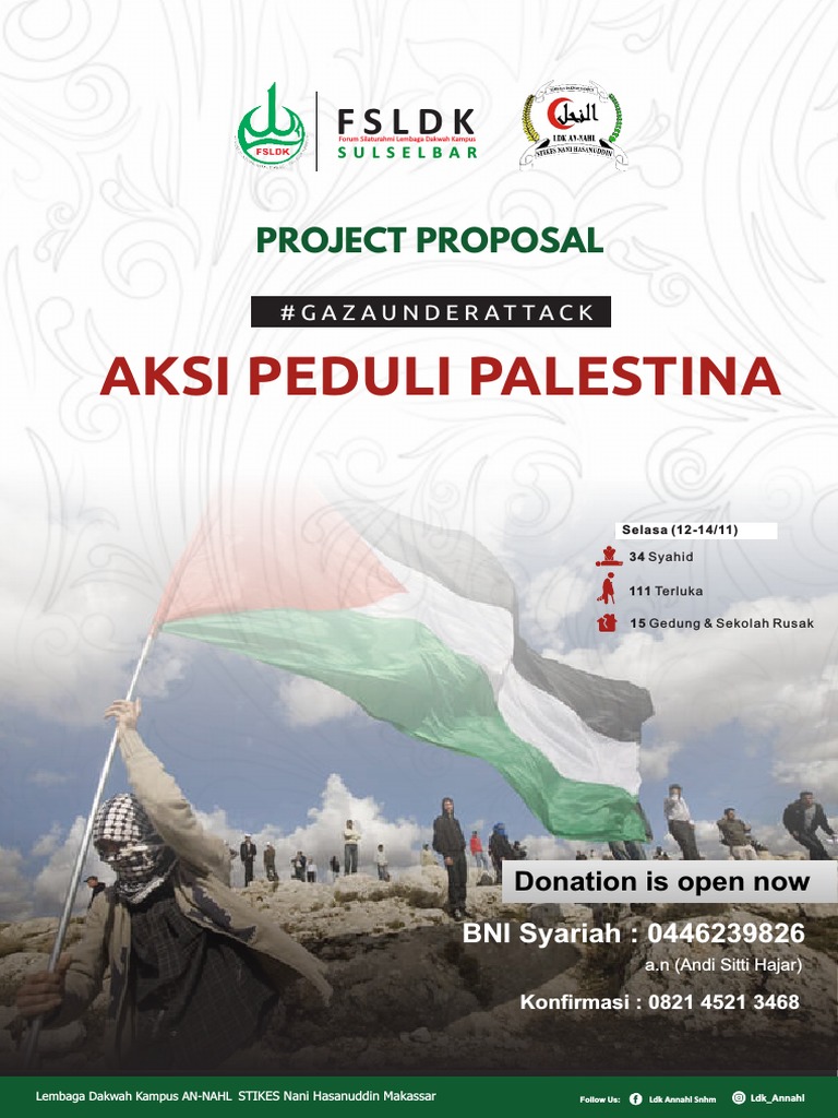 Proposal Galang Dana Palestina