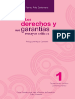 (Pensamiento Jurídico Contemporáneo - 1) Ramiro Avila Santamaría_ Miguel Carbonell - Los Derechos y Sus Garantías_ Ensayos Críticos-Corte Constitucional (2012)