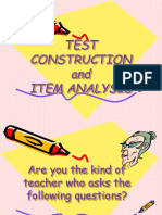 Item Analysis (Line)