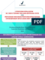 Revisi PerKaBPOM CPOTB