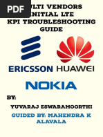 Multi Vendors LTE KPI Troubleshooting Guide