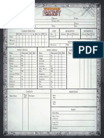 WFRP 4e - Character Sheet