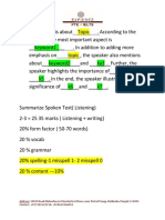 PTE Summarize Spoken Text